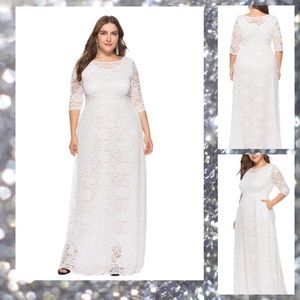 BNWT INFORMAL WEDDING DRESS 1XL-6XL